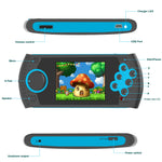 Kids Adults Handheld Games Console- Blue