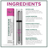 Ingredients Of Eyebrow Serum Growth Enhancer Gel - Dimdaa